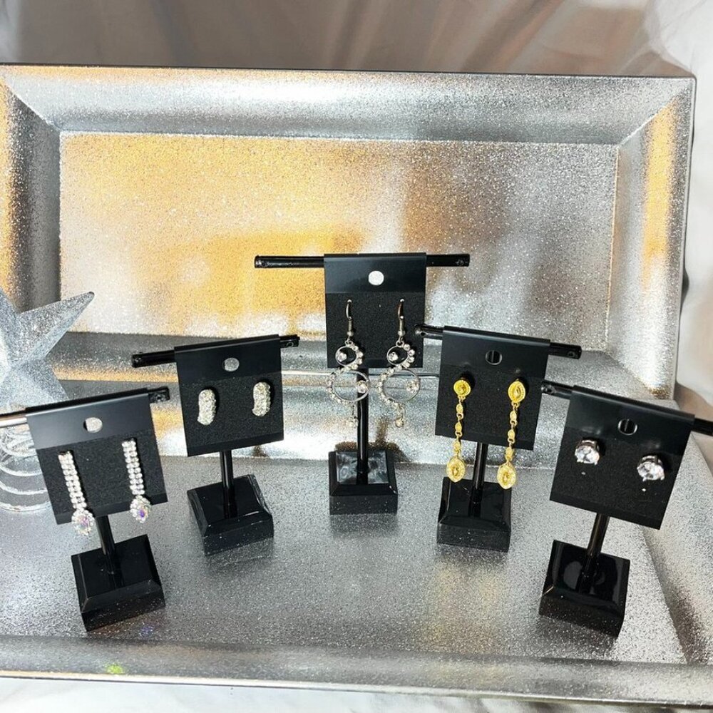 Earrings, Pick 3 for a Bundle ⭐️🩶 Mixed Silver & Gold Drops, Huggies.